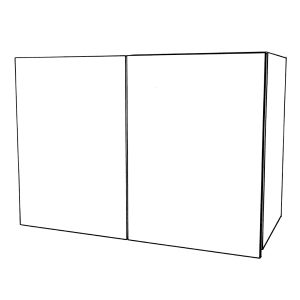 Wall Cabinet Double Door 370mm Deep