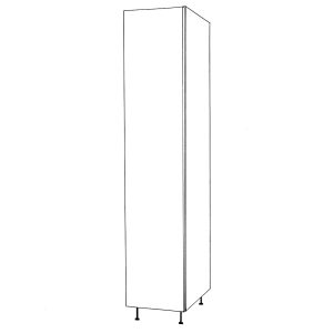 Wardrobe Cabinet Single Door Lefthand Hung with Hanging Rail