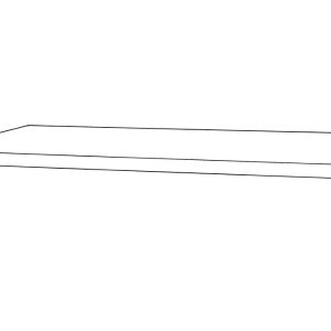 Wall Cabinet Underpanel 290mm Deep