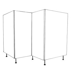 Base Corner Cabinet Lefthand Hung
