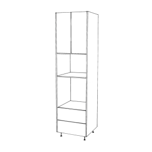 Oven Microwave Tower Cabinet